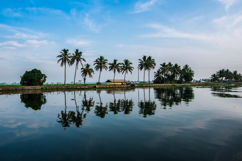 Traveller-Kerala-backwater-houseboat-view
